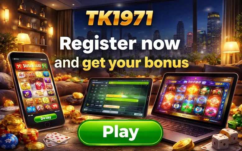 TK1971 official casino homepage banner